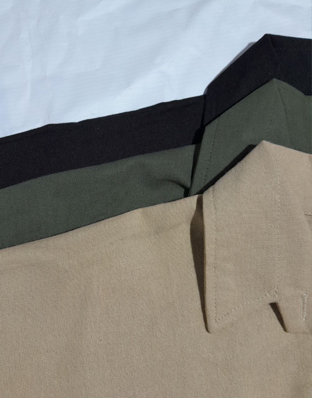 مانتو لینن دوجیب پیله دار